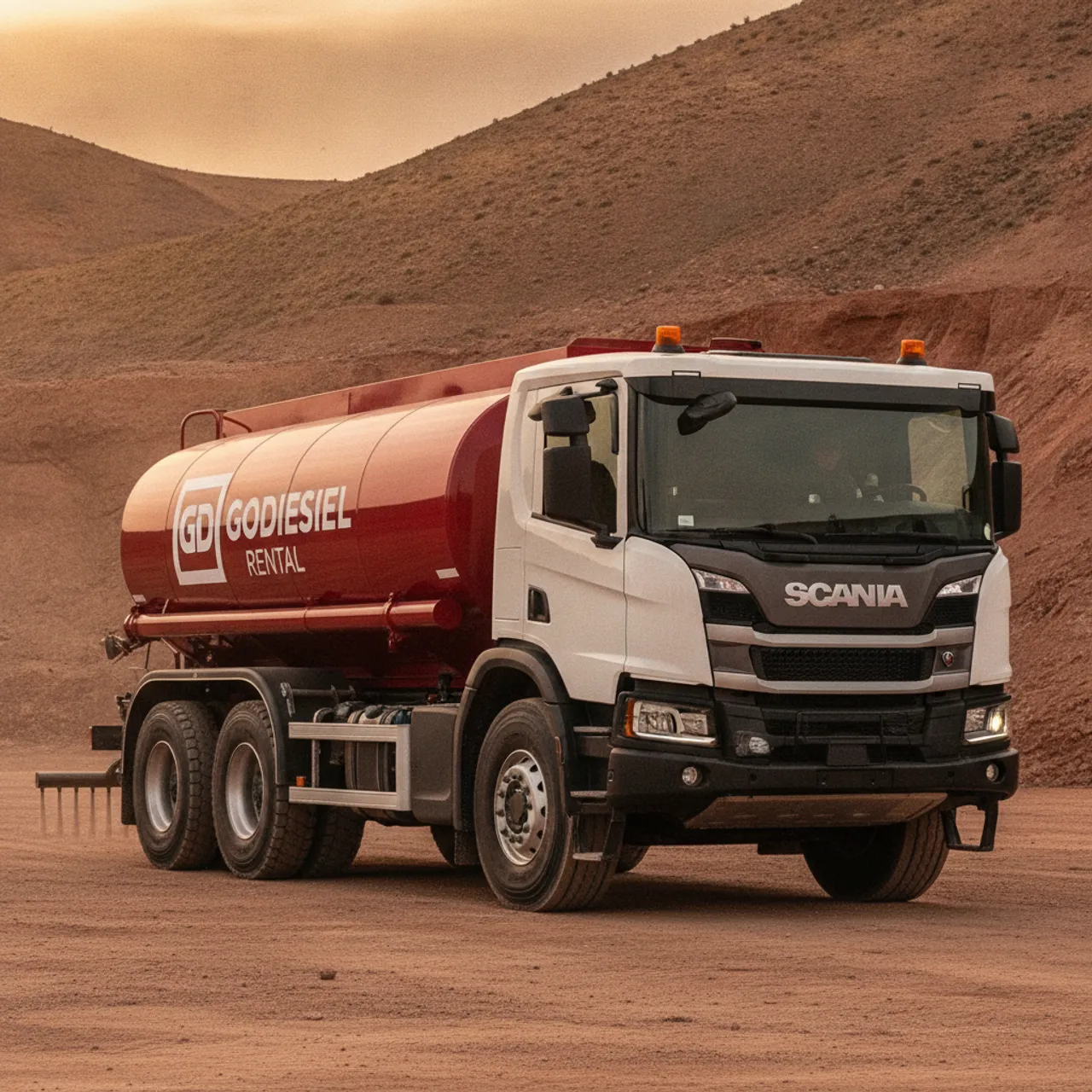 Scania P450 en arriendo — GoDiesel Rental