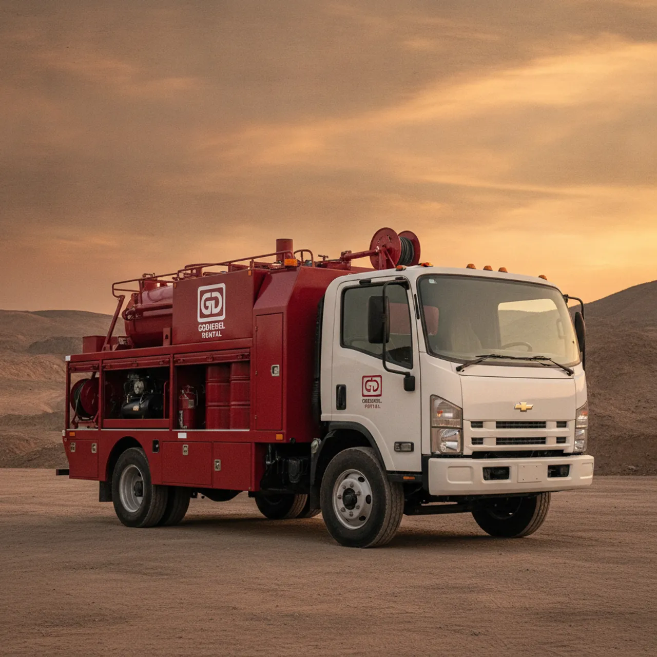 Chevrolet NPR 816 Lubricador en arriendo — GoDiesel Rental