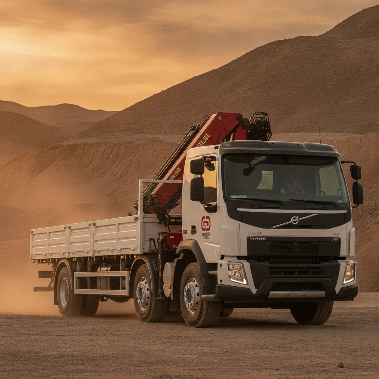 Volvo VM 330 Pluma en arriendo — GoDiesel Rental