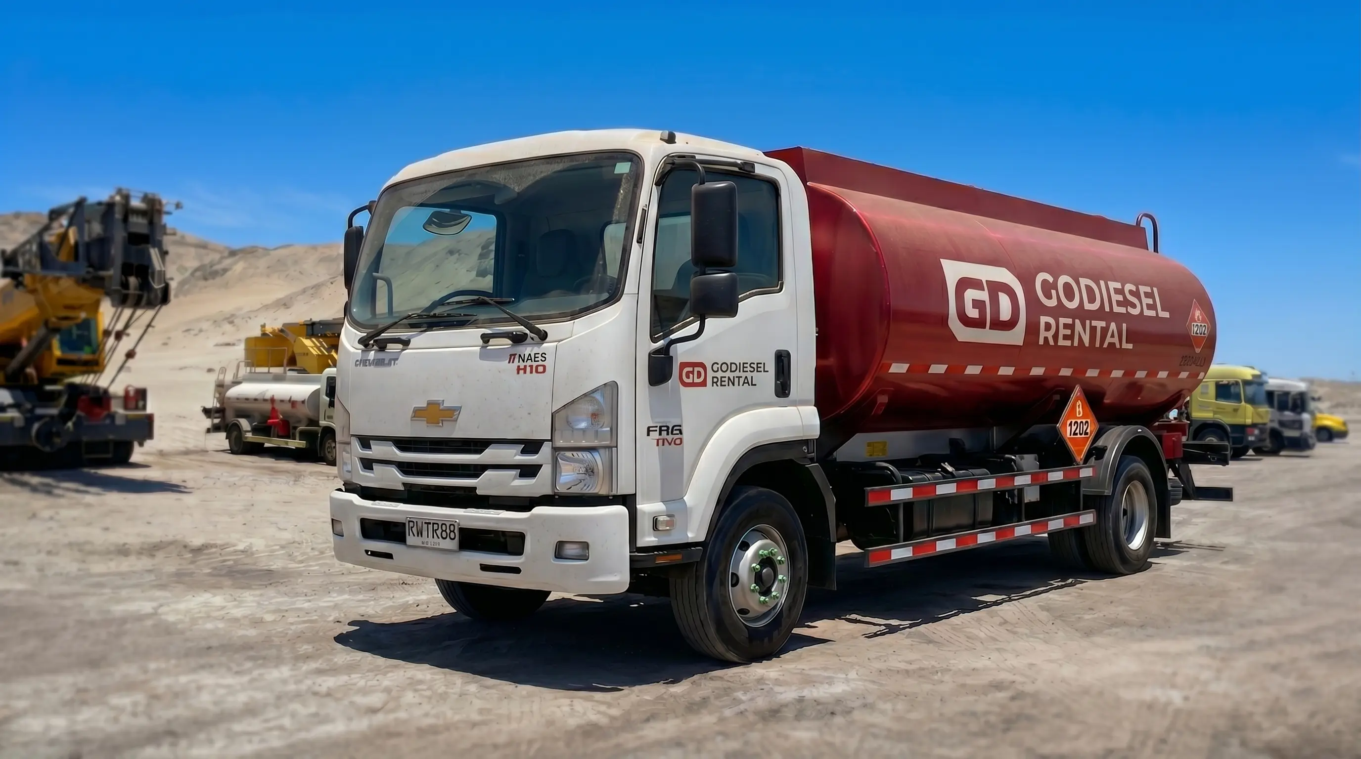 Chevrolet FRR 1119 surtidor en arriendo — GoDiesel Rental