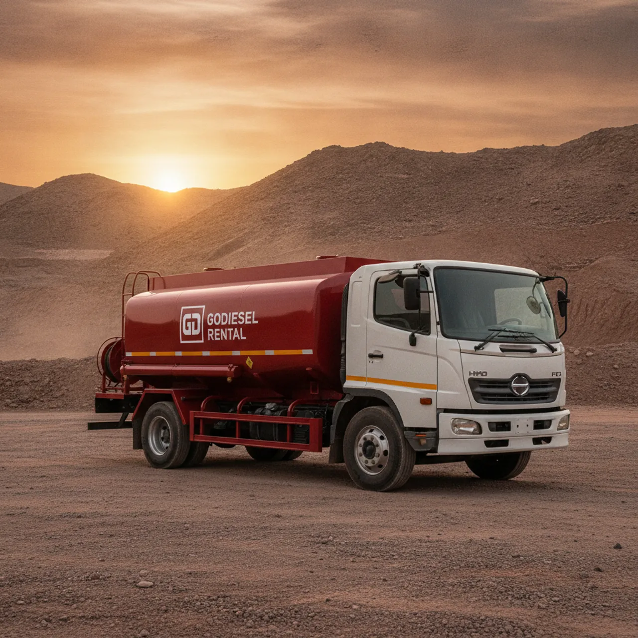 Hino FC 1118 surtidor en arriendo — GoDiesel Rental
