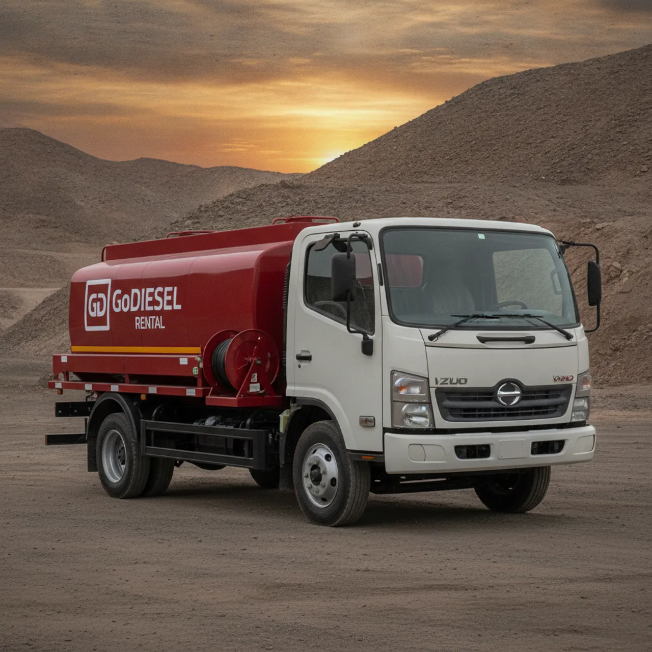 Hino XZU 917 surtidor en arriendo — GoDiesel Rental