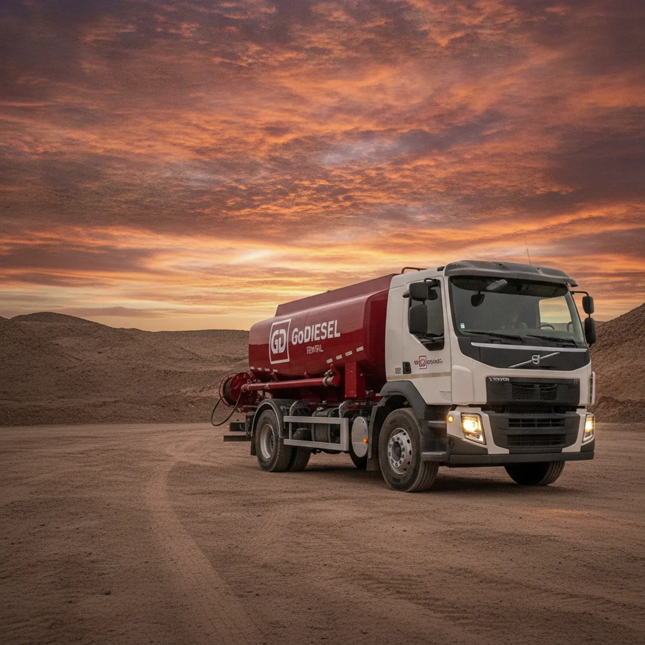 Volvo VM 330 surtidor en arriendo — GoDiesel Rental