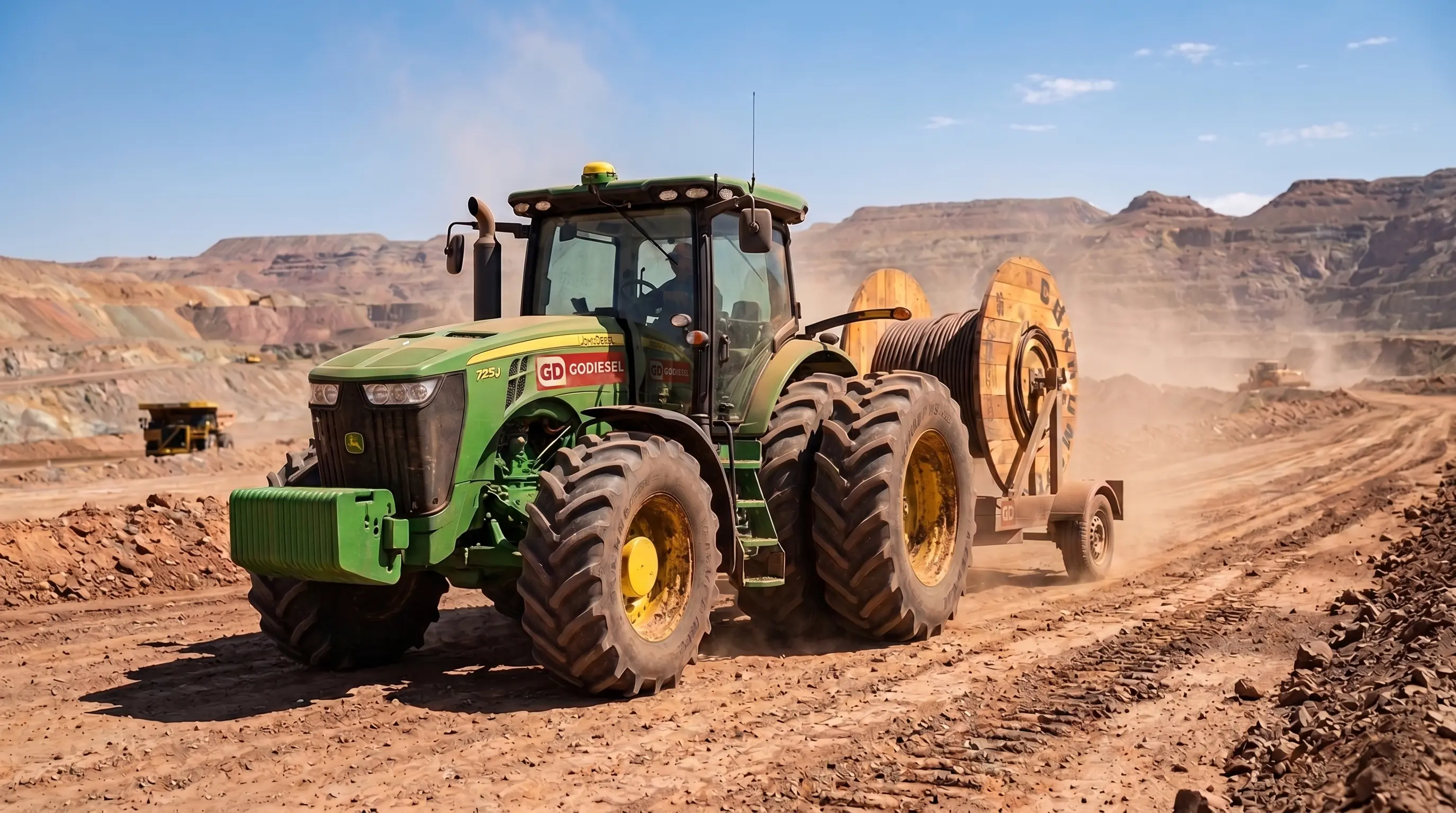 John Deere 6170J en arriendo — GoDiesel Rental